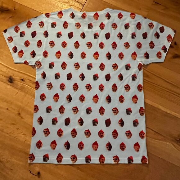 The Life Aquatic with Steve Zissou Bill Murray All-Over Face Print T-Shirt - Picture 6 of 6